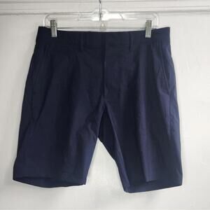 J Crew Shorts Mens 31 Navy Blue Tech Short Golf Performance Stretch Casual